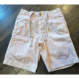 Abercromie & Fitch Classic Denim Shorts Men's 31 Light Pink Button Fly